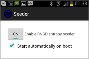 Генератор энтропии Seeder 1.1 существенно уменьшает лаги на Android устройствах