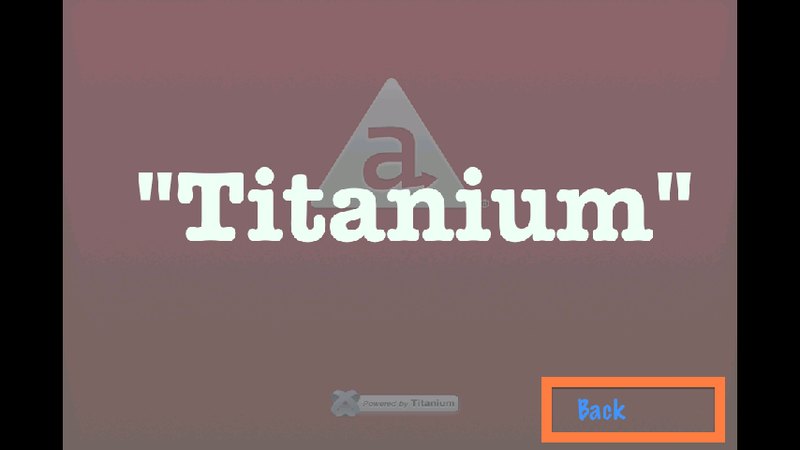 Игра на QuickTiGame2d в Appcelerator Titanium. Часть 2