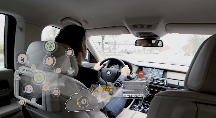 Информационная система для водителей от BMW и SAP