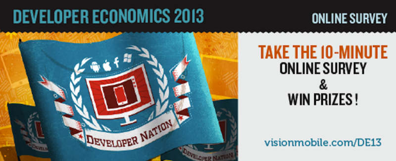 Исследование Developer Economics 2013: участие