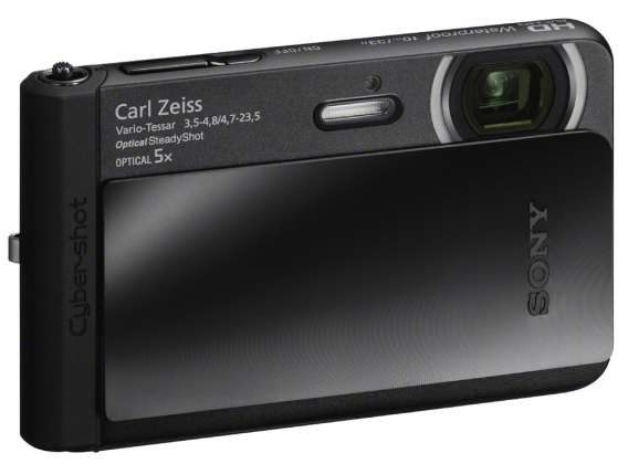 Камера Sony Cyber-shot TX30 весит всего 140 г