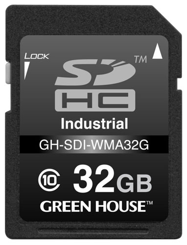 В серию Green House GH-SDI-WMA вошли модели объемом 2, 4, 8, 16 и 32 ГБ