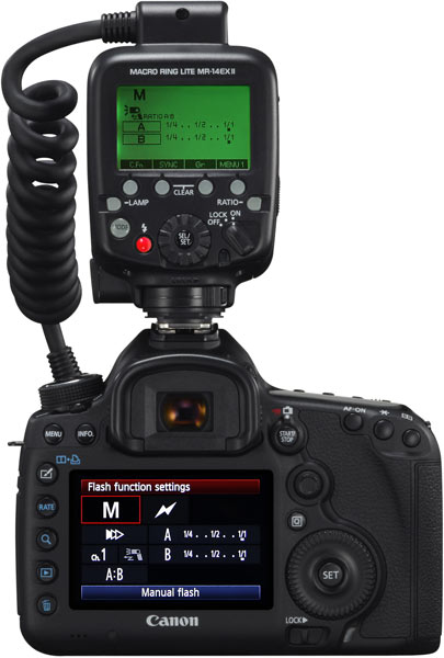 Продажи вспышки для макросъемки Canon MR 14EX II начнутся в мае