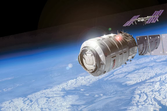 Коммерческий грузовой космический корабль Сygnus успешно отстыковался от МКС