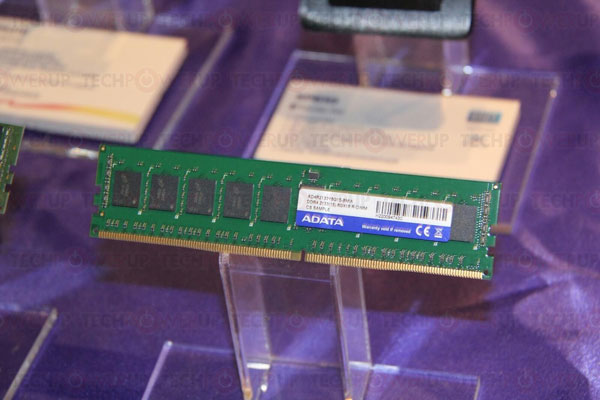 Модули памяти DDR4, которые компания Adata привезла на CES, предназначены для серверов 
