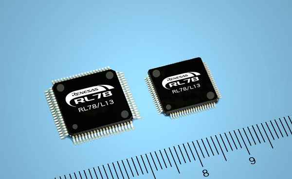 Контроллеры Renesas Electronics RL78/L13 поддерживают рекордно большое число сегментов ЖК-дисплеев