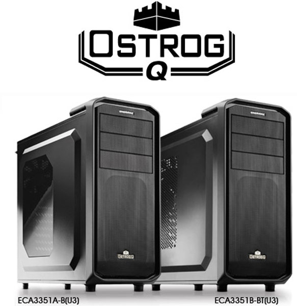 Корпус для ПК Enermax Ostrog.Q выпускается в четырех модификациях