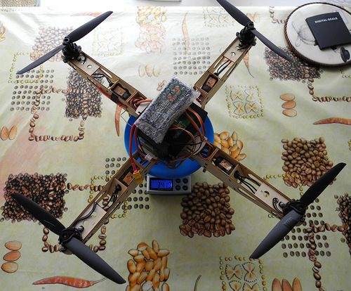 miniQuadrocopter Weight