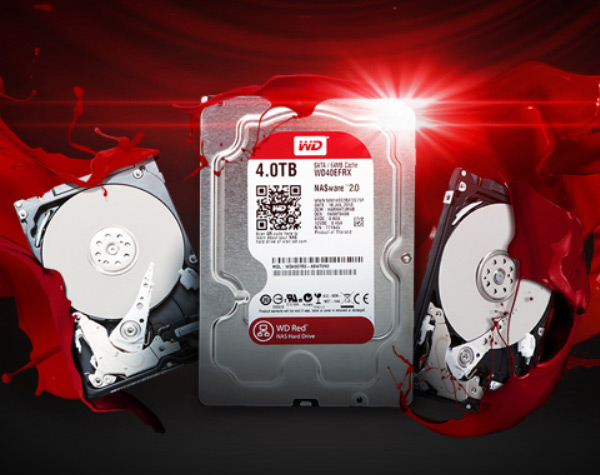 Линейку жестких дисков WD Red для небольших сетевых хранилищ пополнили модели WD750BFCX, WD10JFCX и WD40EFRX объемом до 4 ТБ
