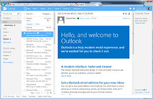 Майкрософт запускает Outlook.com