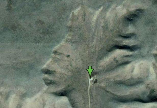 Мистические места на Google Maps