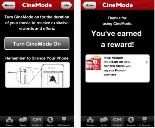 Мобильное приложение награждает пользователей за то, что они не используют телефон во время просмотра киноленты