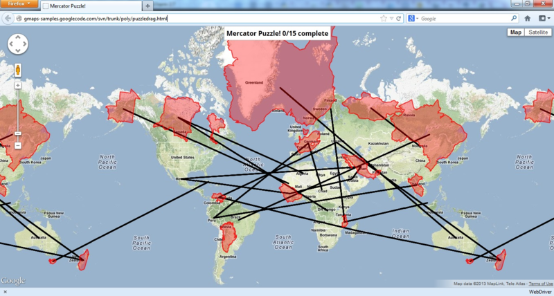 Можно ли автоматически разгадать головоломку Mercator от Google?