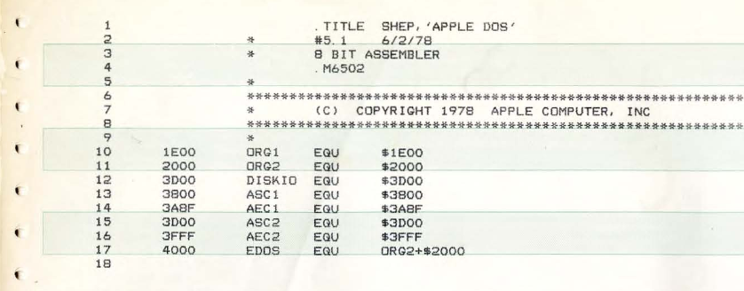Музей компьютерной истории опубликовал исходники дисковой ОС компьютера Apple II