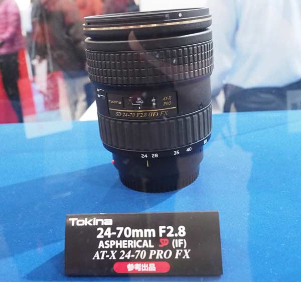 Описание объектива Tokina AT-X PRO SD 24-70mm F/2.8 SD (IF) FX пока отсутствует на сайте производителя