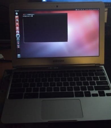 На Chromebook от Samsung можно запустить Ubuntu