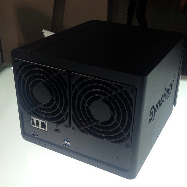 На Computex 2014 замечены сетевые накопители Synology DiskStation DS415play и Synology DiskStation DS215air 