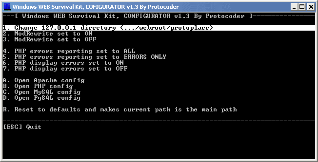 Набор выживания для веб разработчика под win* Набор выживания для веб разработчика под win*