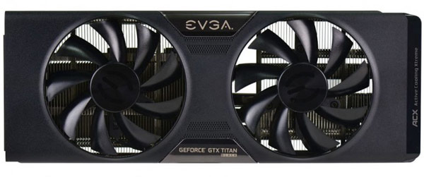 Начались продажи кулеров EVGA ACX для 3D-карт GeForce GTX Titan Black