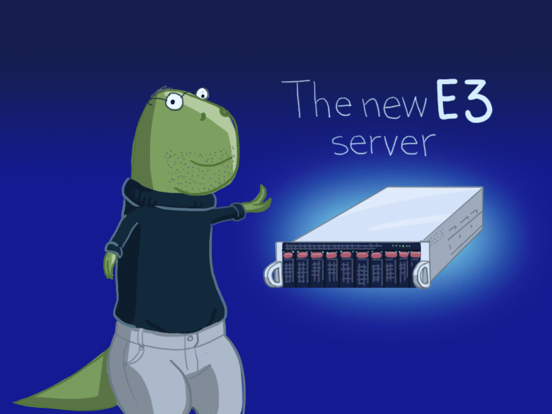 Новая конфигурация выделенных серверов
