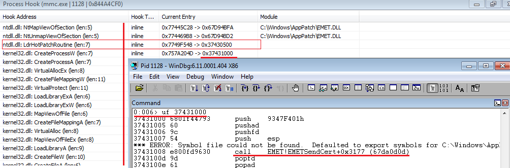 ntdll!LdrHotPatchRoutine & DEP/ASLR bypass (MS13 063)