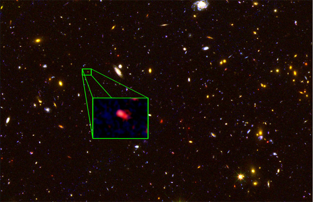Обнаружена самая далёкая галактика: 30 млрд световых лет от Земли