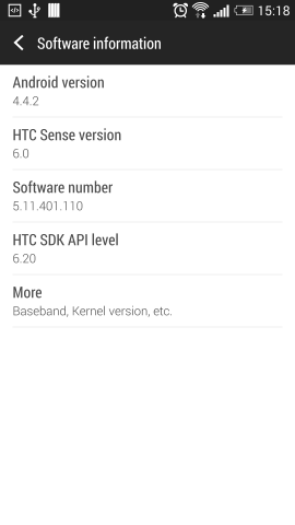 Обновление Sense 6.0 для HTC One M7
