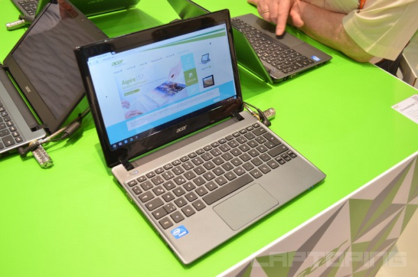 Обновленная версия портативного ноутбука Acer C710 получит двухъядерный процессор Intel Celeron 1007U