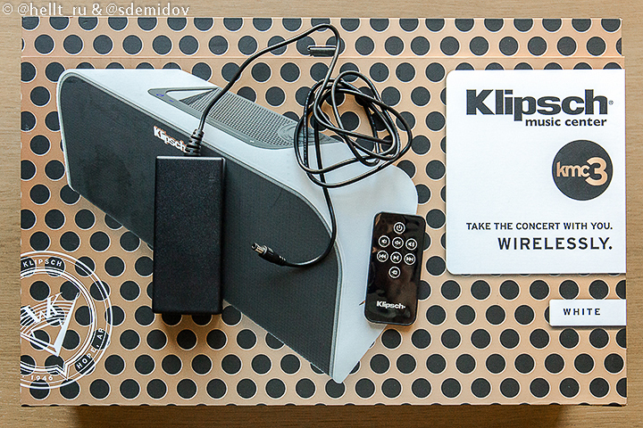 Обзор беспроводной Bluetooth аудиосистемы Klipsch KMC 3