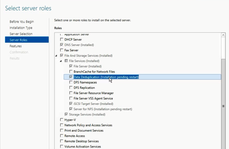 Обзор и настройка средств дедупликации в Windows Server 2012