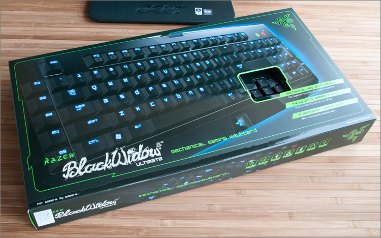 Обзор клавиатуры Razer BlackWidow Ultimate