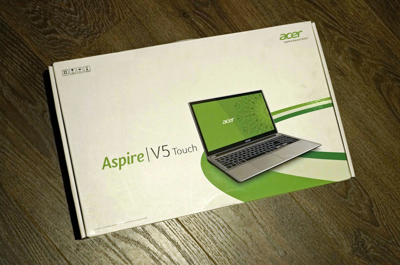Обзор ультра ноутбука Acer Aspire V5 Touch