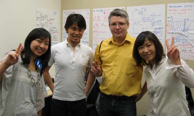 Технический директор Maxifier с коллегами из Токио