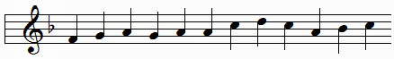 generated melody