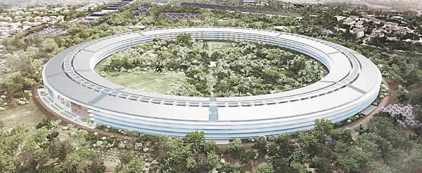 Планы этажей нового офиса Apple
