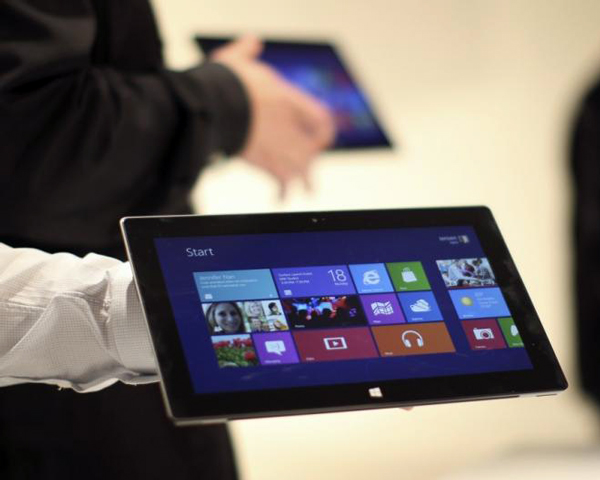Ожидается, что серийный выпуск семидюймовых планшетов Microsoft Surface начнется в текущем году