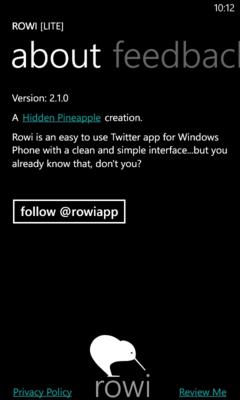 Подброрка Twitter клиентов для Windows Phone 7