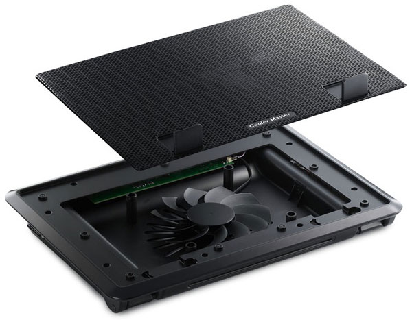 Подставка Cooler Master Notepal Ergostand II не только охлаждает ноутбук