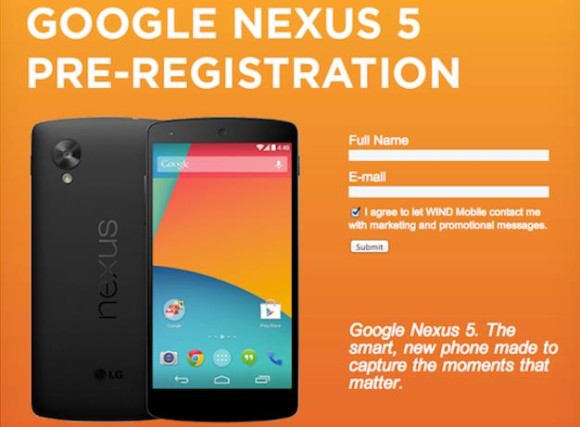 Утечки сведений о смартфоне Google Nexus 5 говорят о скором начале продаж
