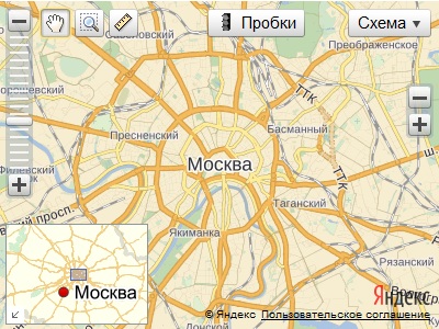 Пользовательские кнопки в API Яндекс.карт 2.0