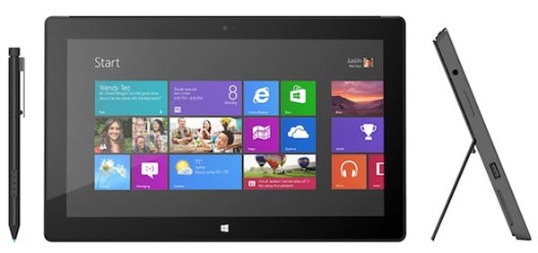 Планшет Microsoft Surface с Windows 8 Pro и 64 ГБ флэш-памяти стоит $899