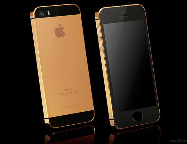 Goldgenie отделывает смартфоны Apple iPhone 5s драгоценными металлами