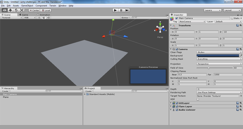 Практические задания с сайта unity3dstudent.com Практические задания с сайта unity3dstudent.com