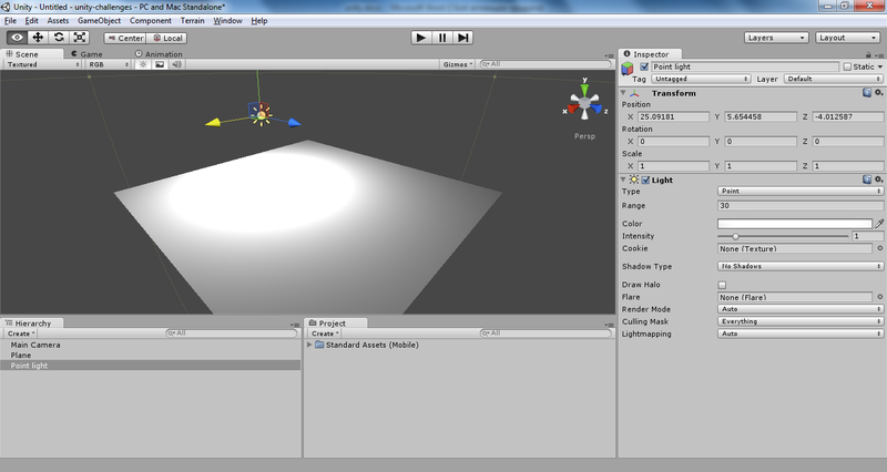 Практические задания с сайта unity3dstudent.com Практические задания с сайта unity3dstudent.com