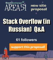 Stack Exchange Q&A site proposal: Stack Overflow (in Russian)