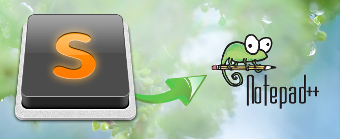 Превращаем Sublime Text 2 в Notepad++