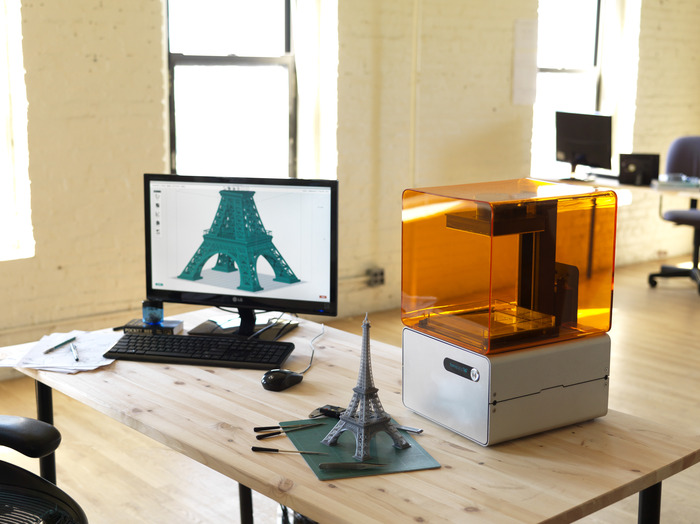 Проект 3D принтера высокого разрешения Form 1 от FormLabs на Кикстартере