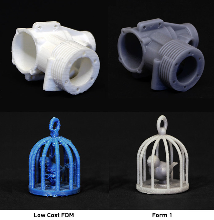 Проект 3D принтера высокого разрешения на Кикстартере Form 1 от FormLabs