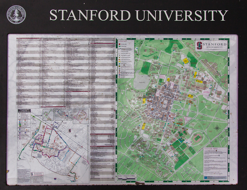 Прогулка по Стенфордскому университету