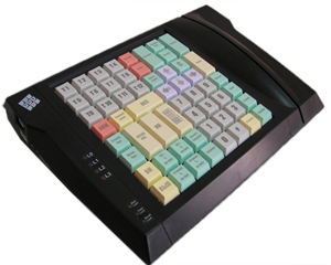Рабочее место кассира для touch screen и программируемой клавиатуры продавца в «1С: Розница»